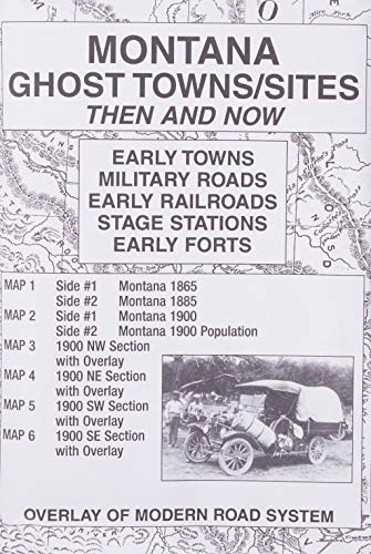 Stock image for Montana, Ghost Towns, 5 Map Set Then & Now for sale by GF Books, Inc.