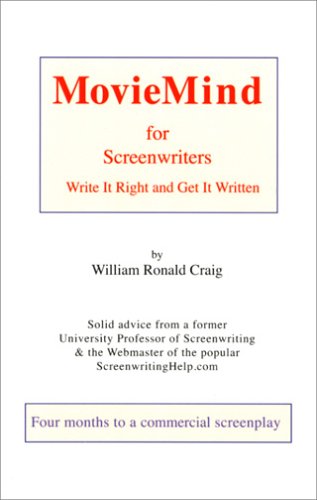 9780972080224: Moviemind for Screenwriters: Write It Right and Get It Written
