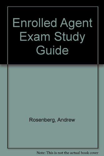 Enrolled Agent Exam Review 2002 (9780972089500) by Rosenberg, Andrew
