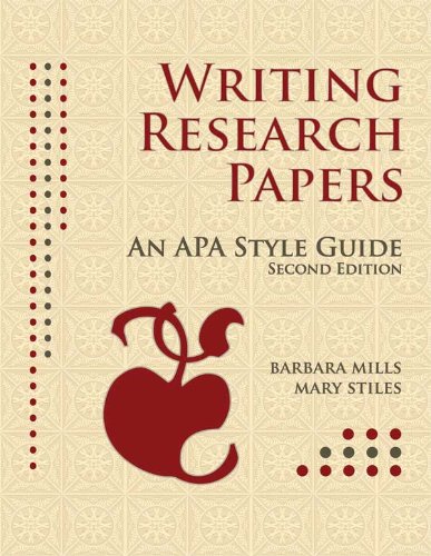 Stock image for Writing Research Papers An APA Style Guide for sale by ThriftBooks-Dallas