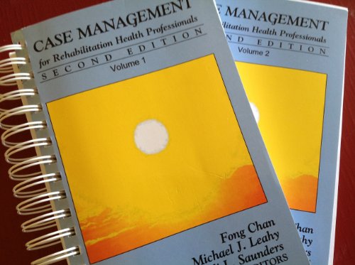 Beispielbild fr Case Management for Rehabilitation Vol. 1 and 2 zum Verkauf von Half Price Books Inc.