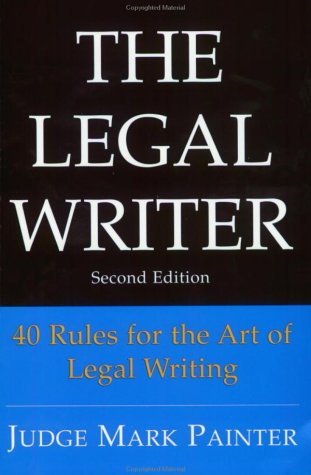 Stock image for The Legal Writer for sale by SecondSale