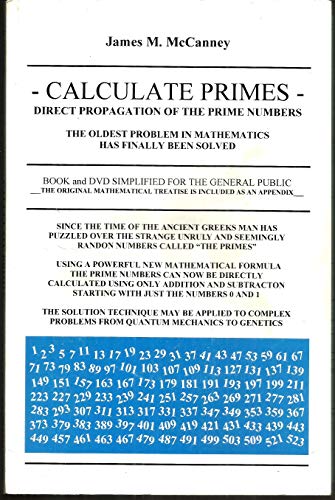 9780972218665: Calculate Primes-Direct Propagation Of The Prime Numbers