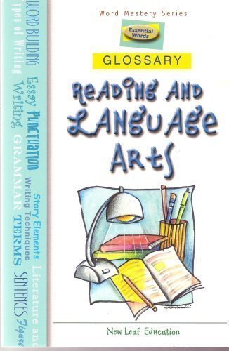 Beispielbild fr Essential Words Reading and Language Arts Glossary (Word Mastery Series) zum Verkauf von Better World Books