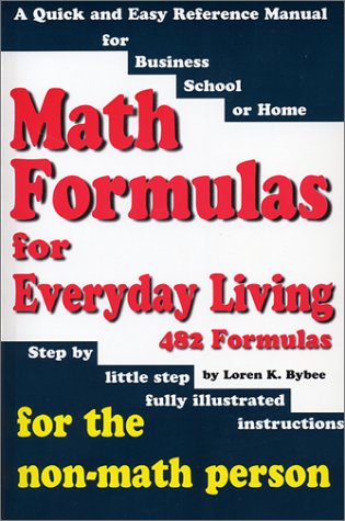 Imagen de archivo de Math Formulas for Everyday Living a la venta por SecondSale