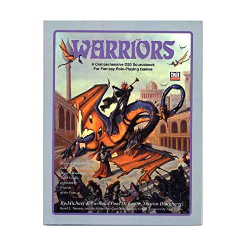 Beispielbild fr Warriors: A Comprehensive D20 Sourcebook for Fantasy Role-Playing Games zum Verkauf von SecondSale