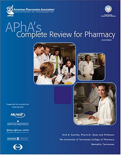 Beispielbild fr Apha's Complete Review for Pharmacy zum Verkauf von ThriftBooks-Atlanta