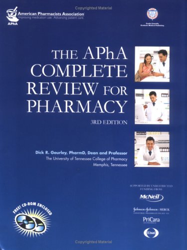 Beispielbild fr The APHA Complete Review for Pharmacy Third Edition zum Verkauf von HPB-Red