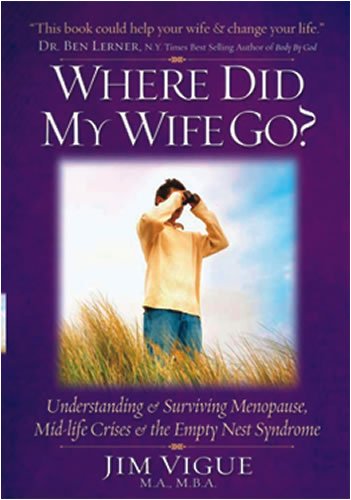 Stock image for Where Did My Wife Go? Understanding Surviving Menopause, Mid-Life Crises the Empty Nest Syndrome for sale by Blue Vase Books