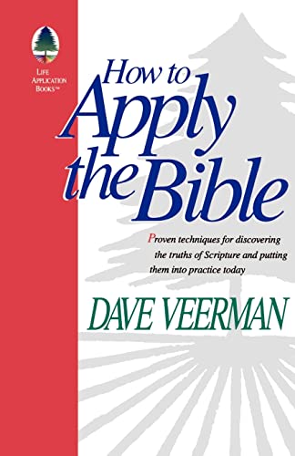 Beispielbild fr How to Apply the Bible zum Verkauf von Better World Books