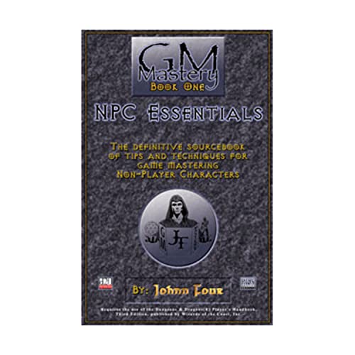 Imagen de archivo de GM Mastery - NPC Essentials (d20 Sourcebooks (RPG Objects)) a la venta por Noble Knight Games