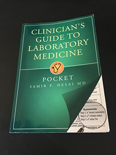 Stock image for Clinician's Guide to Laboratory Medicine: Pocket for sale by Irish Booksellers