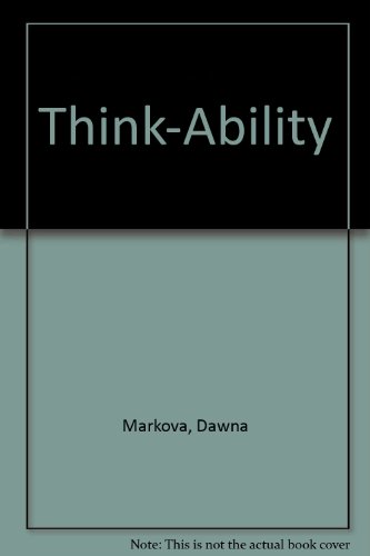 Imagen de archivo de Think-Ability a la venta por Wonder Book