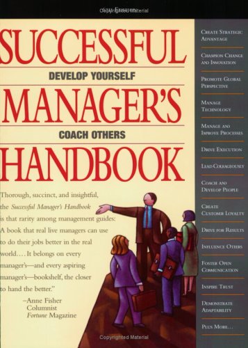 9780972577014: Successful Manager's Handbook: Development Suggestions for Today's Managers