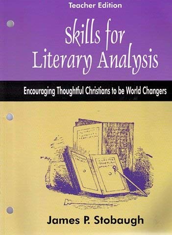 Beispielbild fr Skills for Literacy Analysis Teacher Edition zum Verkauf von ThriftBooks-Atlanta