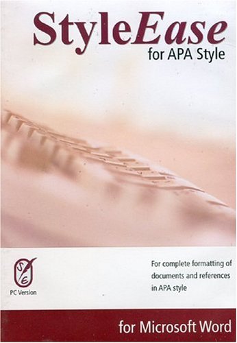 9780972625326: StyleEase for APA Style