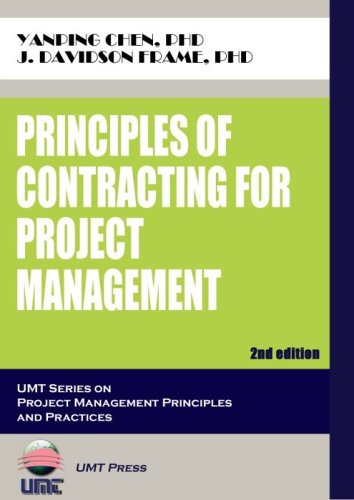 Beispielbild fr Principles of Contracting for Project Management, 2nd edition zum Verkauf von SecondSale