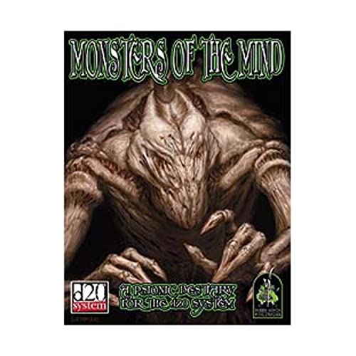 Stock image for Monsters of the Mind (Fantasy Supplements (Green Ronin Publishing) (d20)) for sale by Noble Knight Games