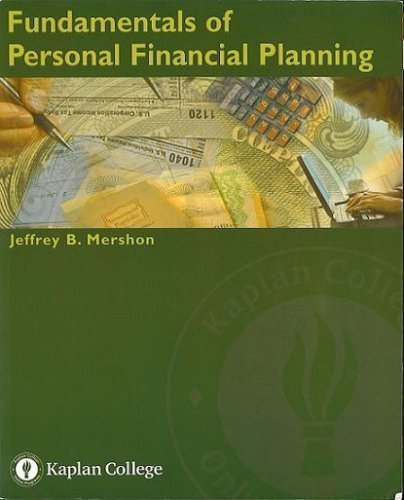 Imagen de archivo de Fundamentals of Personal Financial Planning a la venta por HPB-Red