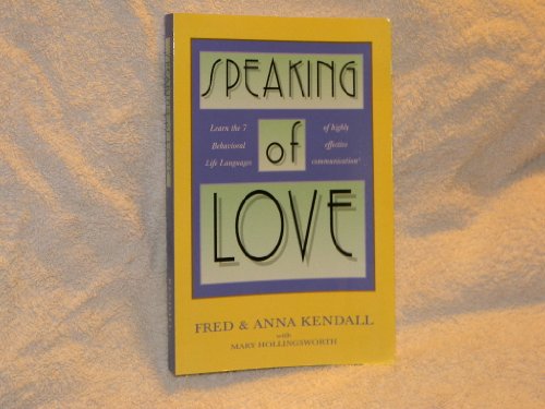 Beispielbild fr Speaking of Love zum Verkauf von SecondSale