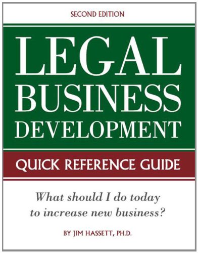 9780972763097: Legal Business Development Quick Reference Guide