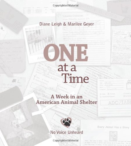 Beispielbild fr One at a Time : A Week in an American Animal Shelter zum Verkauf von Better World Books