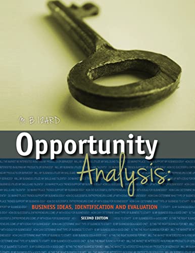 9780972874847: Opportunity Analysis