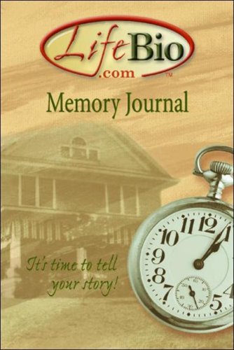 9780972875127: Memory Journal: It's Time to Tell Your Story