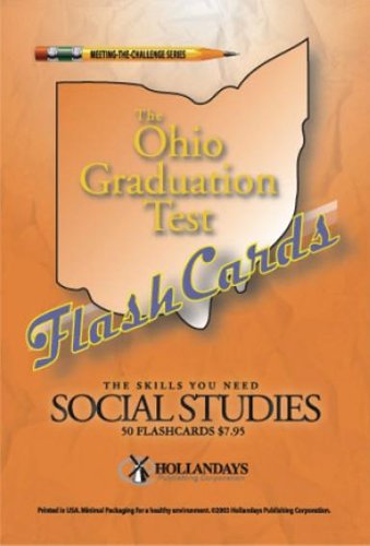 Imagen de archivo de Ohio Graduation Test Social Studies Flashcards a la venta por Basement Seller 101