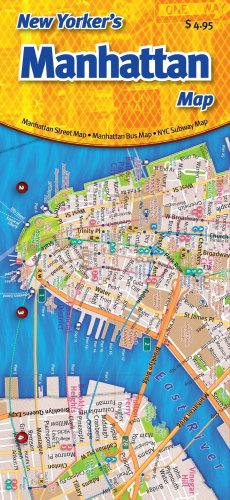 Stock image for New Yorker's Manhattan Map for sale by Wonder Book