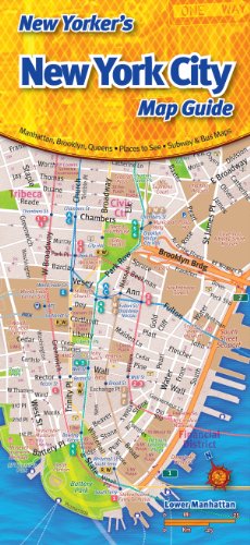 Stock image for New Yorker's New York City Map & Guide for sale by WorldofBooks