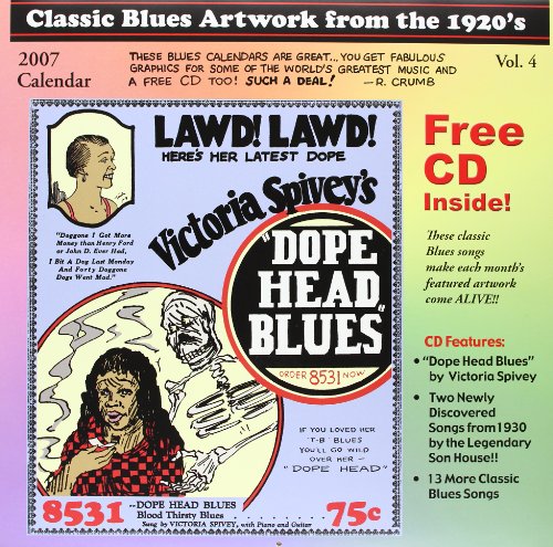 9780972983839: Classic Blues Artwork from the 1920's 2007 Calendar