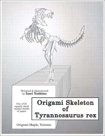 9780973000900: Origami Skeleton of Tyrannosaurus Rex