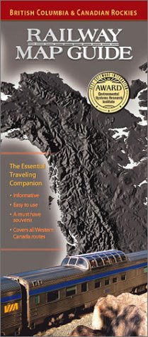 Imagen de archivo de British Columbia & Canadian Rockies Railway Map Guide a la venta por Hippo Books