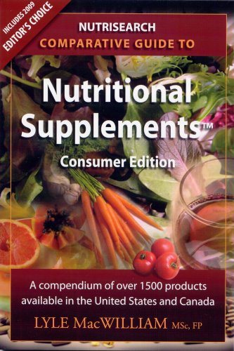 Beispielbild fr NutriSearch Comparative Guide to Nutritional Supplements (Consumer Edition for the United States and Canada) zum Verkauf von SecondSale