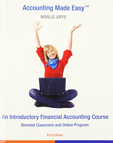 9780973305159: Accounting Made Easy - an Introductory Financial Accounting Course - Blended ...