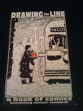 Stock image for Drawing the Line: A Book of Comics Benefiting Cancer Research for sale by ThriftBooks-Dallas