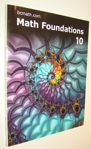 Imagen de archivo de Math Foundations 10 a la venta por Textbook Pro