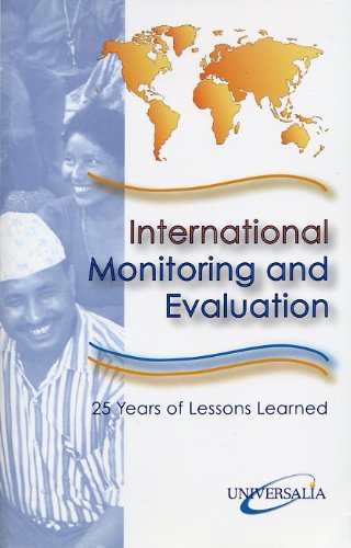 Stock image for International Monitoring and Evaluation: 25 Years of Lessons Learned for sale by Better World Books