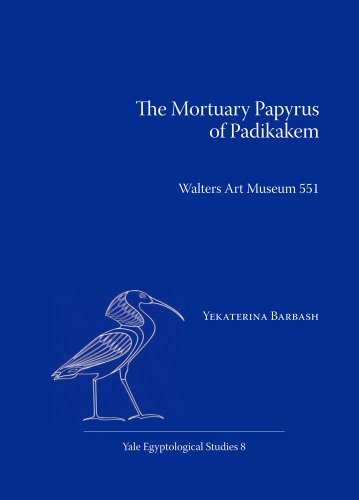 9780974002552: The Mortuary Papyrus of Padikakem: Walters Art Museum 551: 08 (Yale Egyptological Studies)