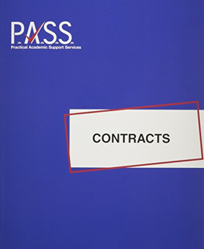 9780974008936: PASS: Contracts (PASS Study Guide Series)