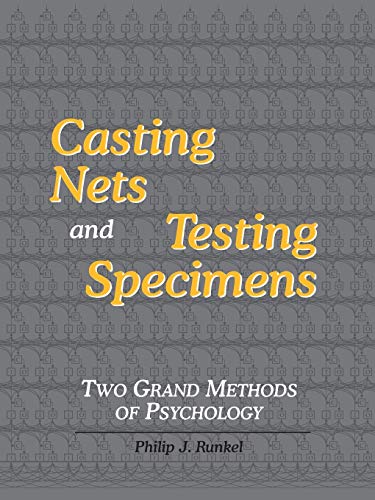 Stock image for Casting Nets and Testing Specimens: Two Grand Methods of Psychology for sale by HPB-Red