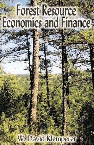 Imagen de archivo de Forest Resource Economics and Finance a la venta por Zoom Books Company