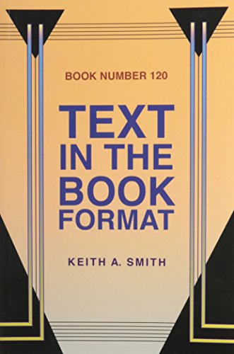 Stock image for Text in the Book Format for sale by KuleliBooks