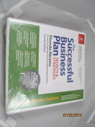 Beispielbild fr The Successful Business Plan: Secrets & Strategies zum Verkauf von HPB-Red