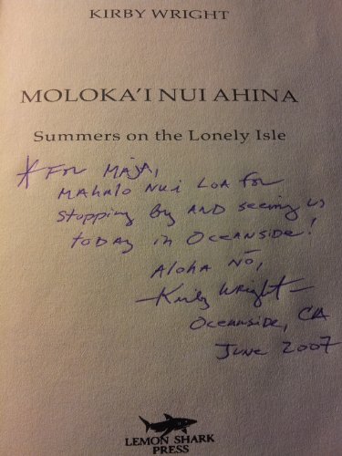 Beispielbild fr Moloka'i Nui Ahina: Summers on the Lonely Isle zum Verkauf von BooksRun
