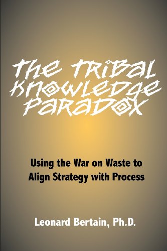 9780974160108: The Tribal Knowledge Paradox: Using the War on Waste to Align Strategy with Process