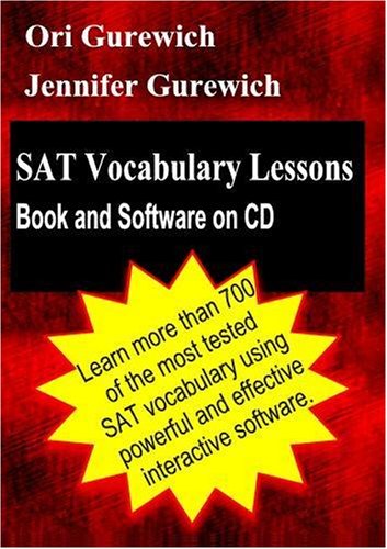 SAT Vocabulary Lessons (9780974196084) by Ori Gurewich