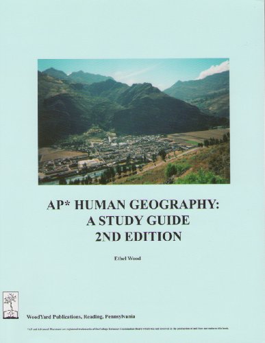 9780974348117: AP Human Geography: A Study Guide, 2nd edition