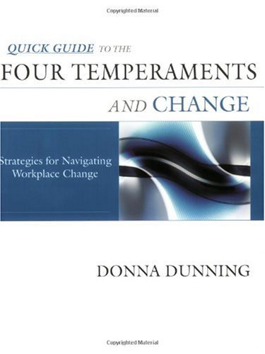 9780974375151: Title: Quick Guide to the Four Temperaments and Change